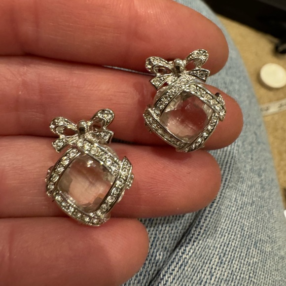 Swarovski set “Crystal Millenium” Y2K pendant necklace and post earrings - Picture 4 of 7